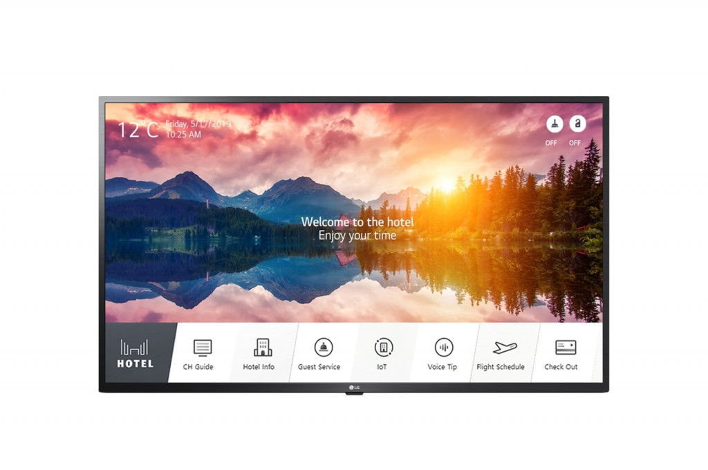 LG 43US662H0ZC.AEU teler 109,2 cm (43") 4K Ultra HD Nutiteleri funktsioon WiFi Must