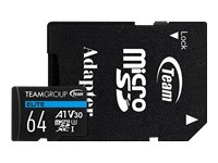 TEAMGROUP Memory Card Micro SDXC 64GB
