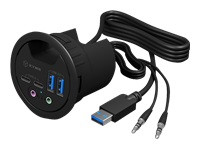 ICYBOX IB-HUB1403B USB 3.0 table hub