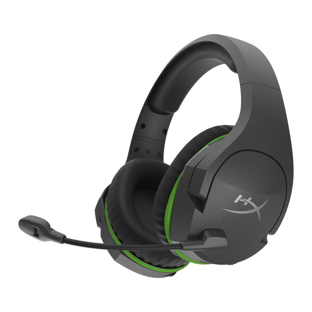 HyperX CloudX Stinger Core – juhtmeta mängupeakomplekt (must–roheline) – Xbox