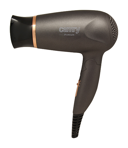 Camry Hair Dryer CR 2261 1400 W Number of temperature settings 2 Metallic Grey/Gold