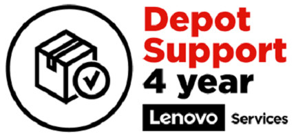 Lenovo | 4Y Depot/CCI Support (Upgrade from 2Y Depot/CCI Support) | Warranty | 4 year(s)
