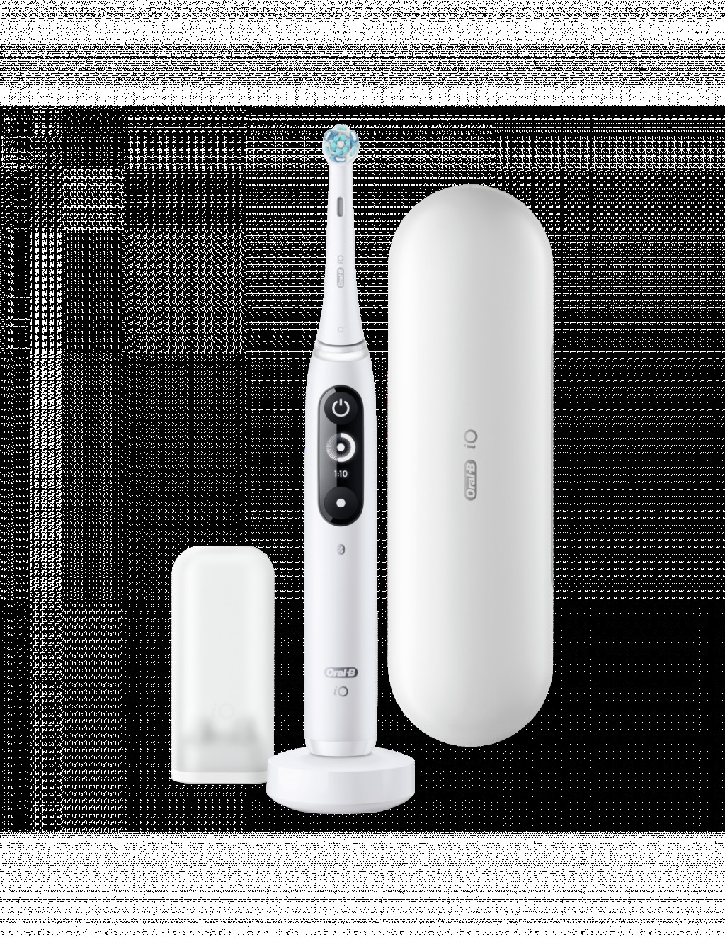 Oral-B | Electric toothbrush | iO Series 7N | Rechargeable | For adults | Number of brush heads included 1 | Number of teeth brushing modes 5 | White Alabaster