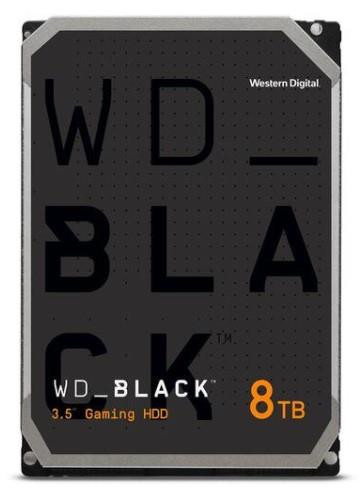 HDD|WESTERN DIGITAL|Black|8TB|SATA|256 MB|7200 rpm|3,5"|WD8001FZBX