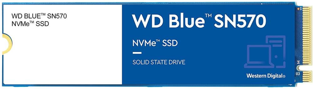 SSD|WESTERN DIGITAL|Blue SN570|1TB|M.2|PCIE|NVMe|TLC|Write speed 3000 MBytes/sec|Read speed 3500 MBytes/sec|WDS100T3B0C