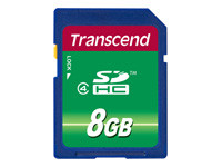 TRANSCEND 8GB SDHC Card Class 4