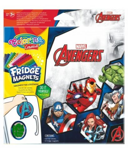 Külmkapimagnetid Colorino Marvel Avengers, 4 tk