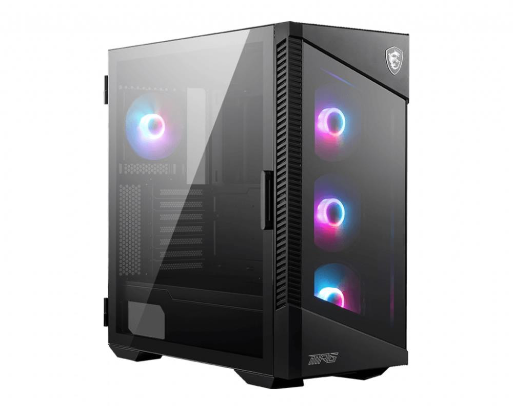 MSI MPG VELOX 100R arvutikorpus Midi Tower Must