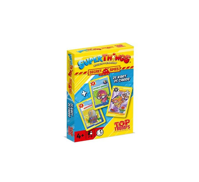 Card game Top Trumps Peter plays Super Things 6