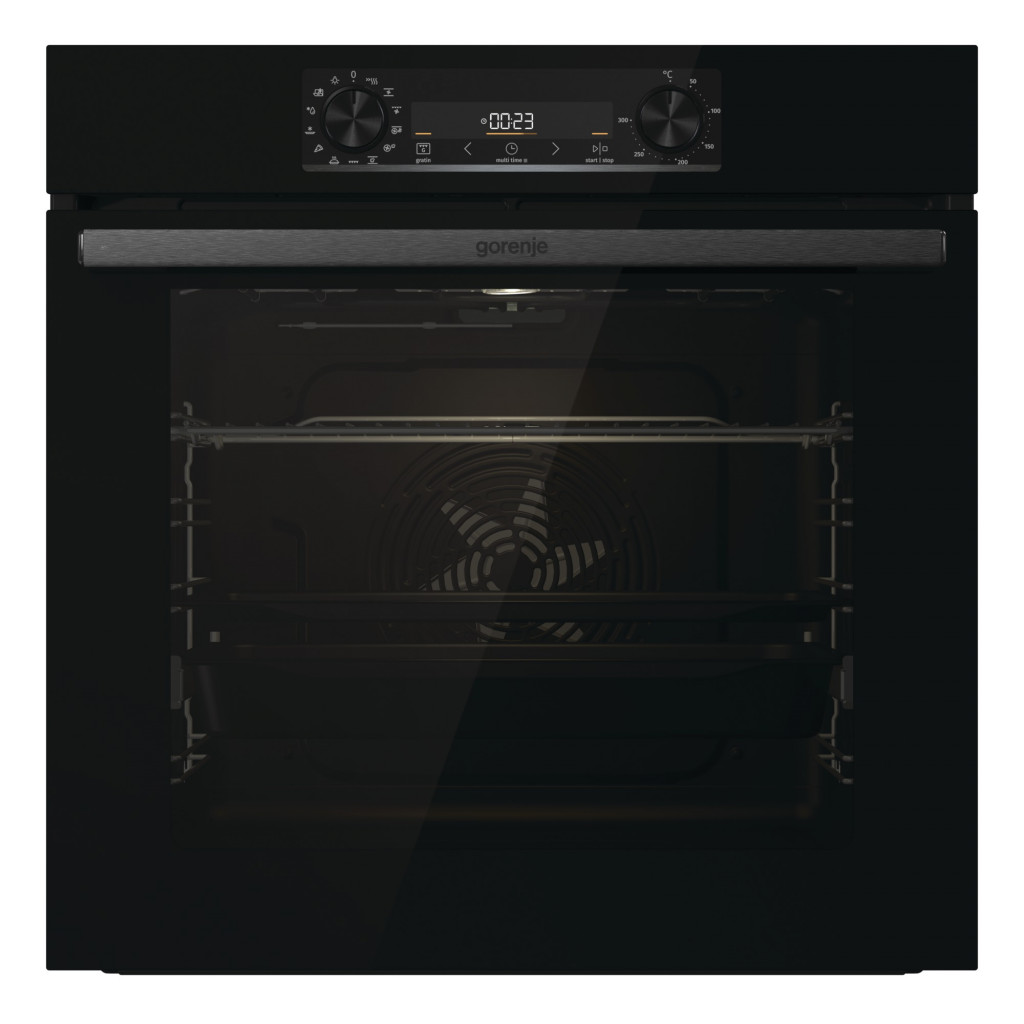 Gorenje Oven BOS6737E06FBG 77 L Multifunctional EcoClean Mechanical control Steam function Height 59.5 cm Width 59.5 cm Black