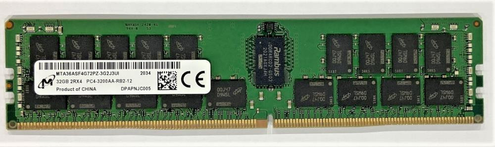 DELL AB614353 mälumoodul 32 GB 2 x 8 GB DDR4 3200 MHz ECC