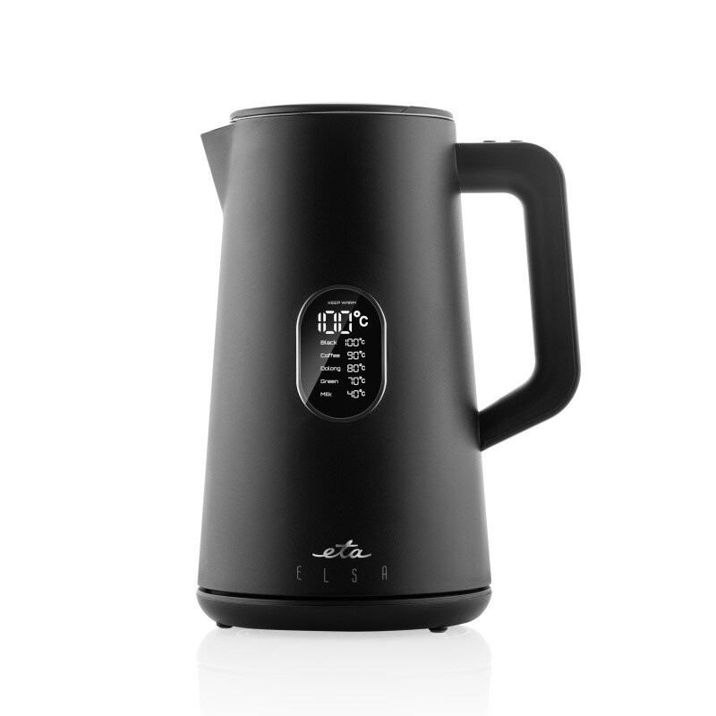 ETA | Kettle | Elsa ETA559790000 | Electric | 1800 W | 1.5 L | Stainless steel | 360° rotational base | Black