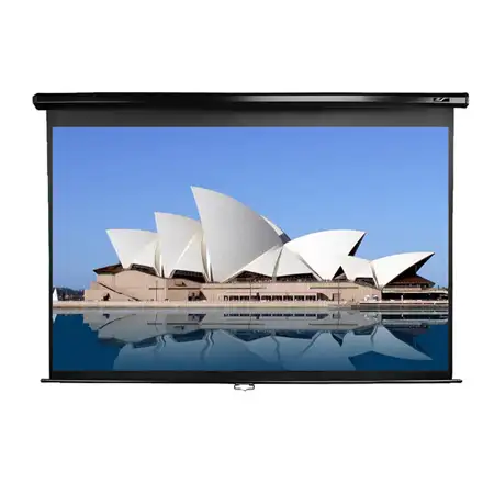 Elite Screens | Manual Series | M92UWH | Diagonal 92 " | 16:9 | Viewable screen width (W) 204 cm | Black