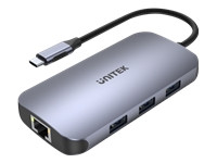 UNITEK HUB USB-C N9+ HDMI 2.0 PD 100W