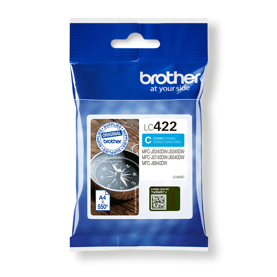BROTHER LC422C Ink For BH19M/B