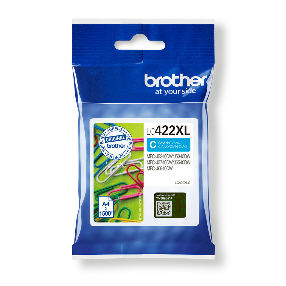 BROTHER LC422XLC HY Ink For BH19M/B