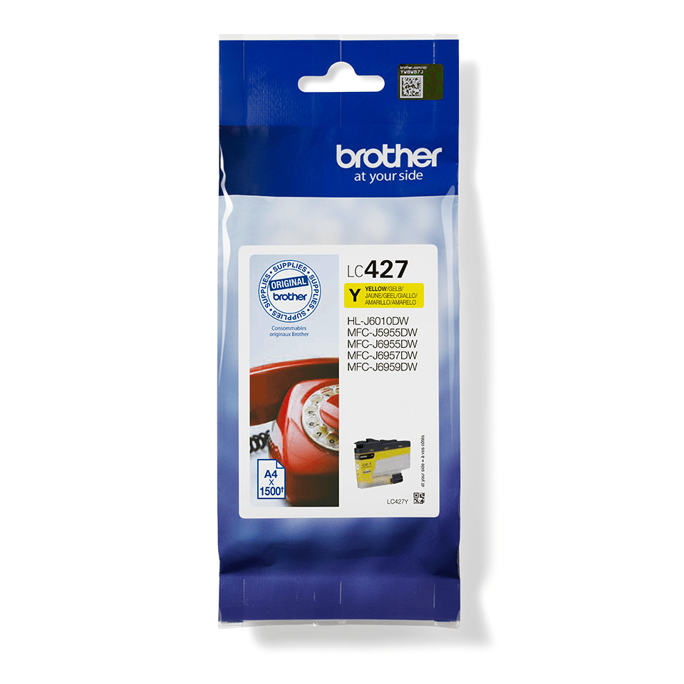 BROTHER Yellow Ink Cartridge - 1500p