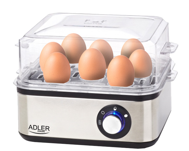 Adler | Egg boiler | AD 4486 | Stainless steel | 800 W