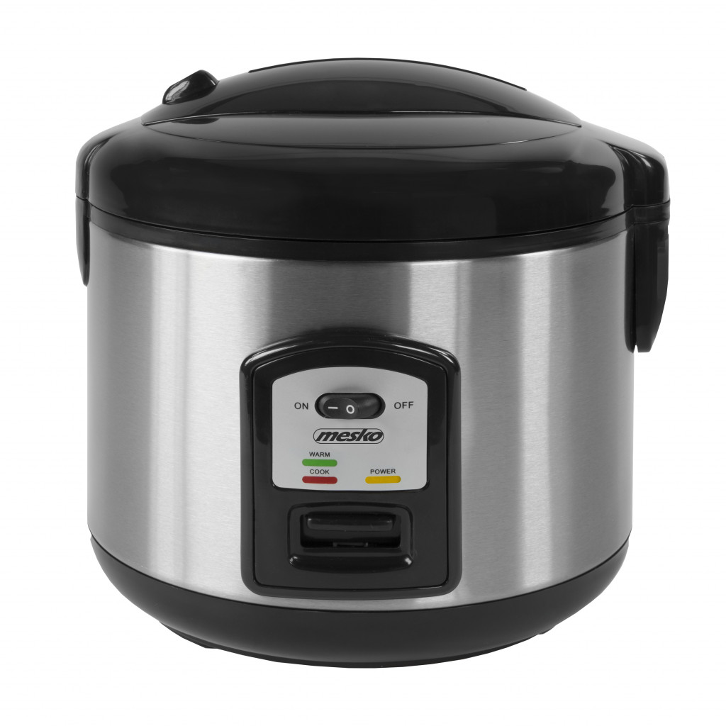 Mesko | Rice cooker | MS 6411 | 1000 W | 1.5 L | Black/Stainless steel