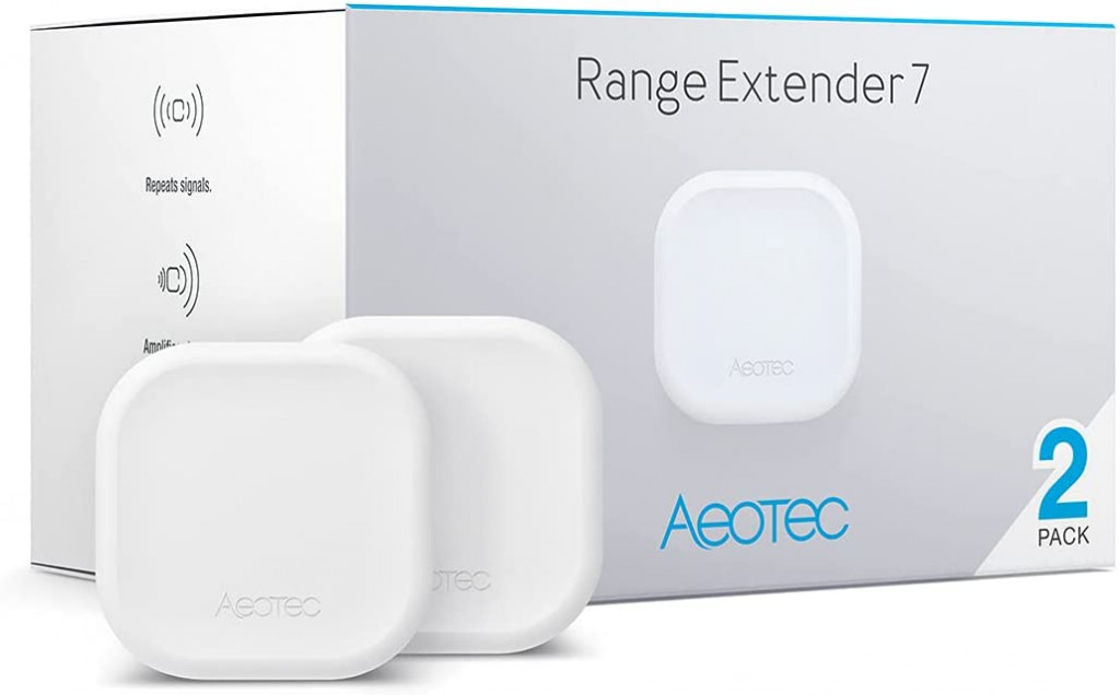 Aeotec Range Extender 7 (Double Pack), Z-Wave Plus V2 | AEOTEC | Range Extender 7 (Double Pack) | Z-Wave Plus V2