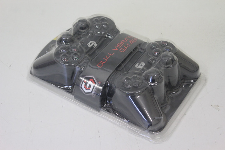 SALE OUT. Gembird Double USB dual vibration gamepad Gembird Double USB dual vibration gamepad, DAMAGED PACKAGING