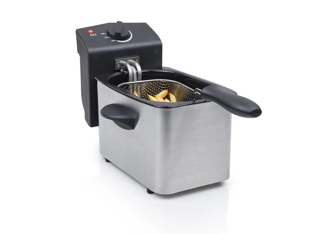 Tristar FR-6919 fritüür Üksik 2 l Eraldiseisev 800 W Must, Roostevaba teras