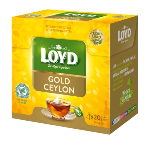 Tee LOYD Gold Ceylon, 20 x 2g