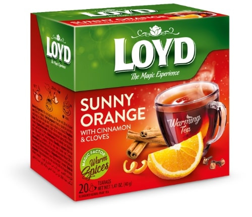 Tee LOYD apelsinikaneeli ja nelgimaitseline 20 x 2g
