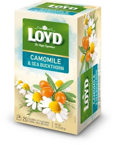 Tee LOYD kummeli ja astelpajuga 20 x 2g