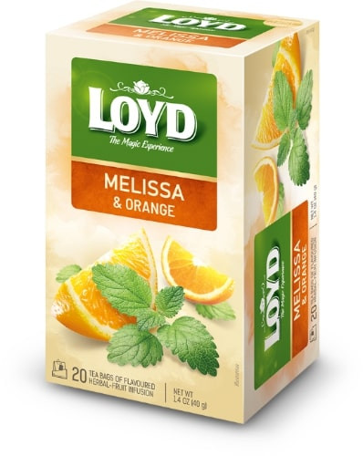 Tee LOYD melissi- ja apelsinimaitseline 20 x 2g