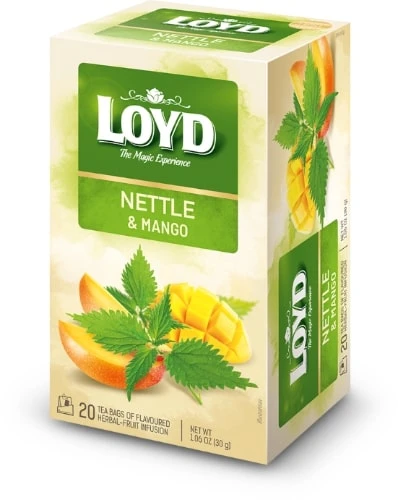 Tee LOYD nõgese- ja mangomaitseline 20 x 2g