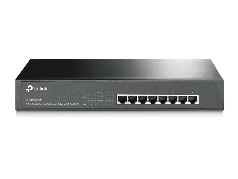 TP-LINK 8-Port Gigabit PoE+ Switch