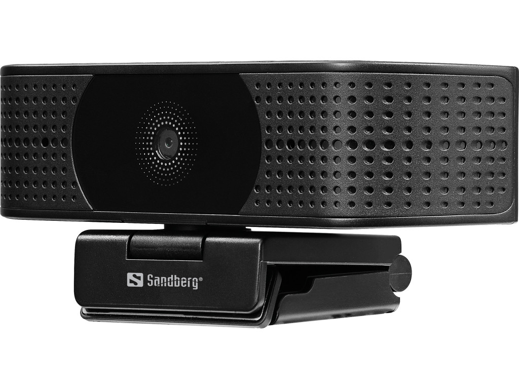 Sandberg 134-28 veebikaamera 8,3 MP 3840 x 2160 pikslit USB 2.0 Must