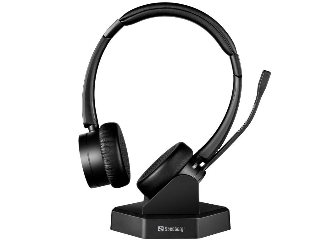 Sandberg 126-18 kõrvaklapid ja peakomplekt Kõrvaklapp Juhtmevaba Peavõru Kontor/kõnekeskus Mikro-USB Bluetooth Must