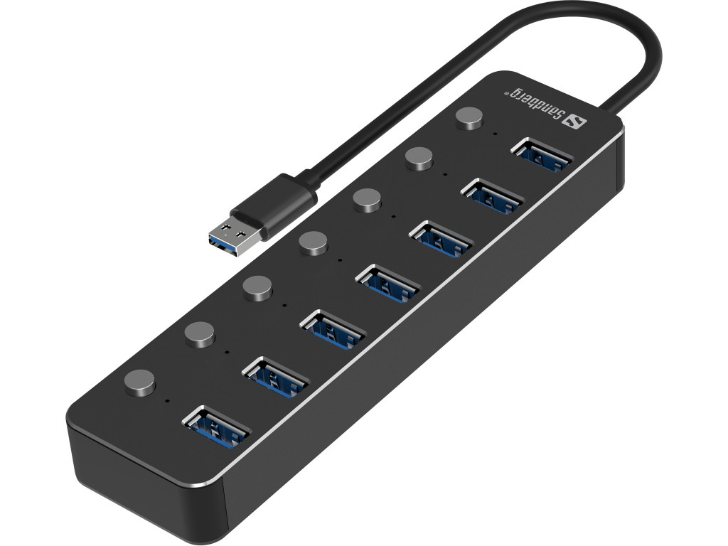 SANDBERG USB 3.0 Hub 7 Ports