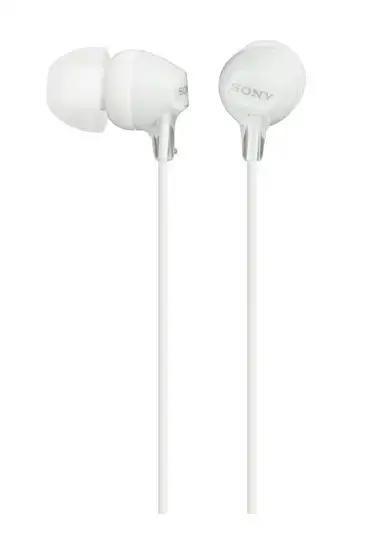 Sony | EX series | MDR-EX15LP | In-ear | White