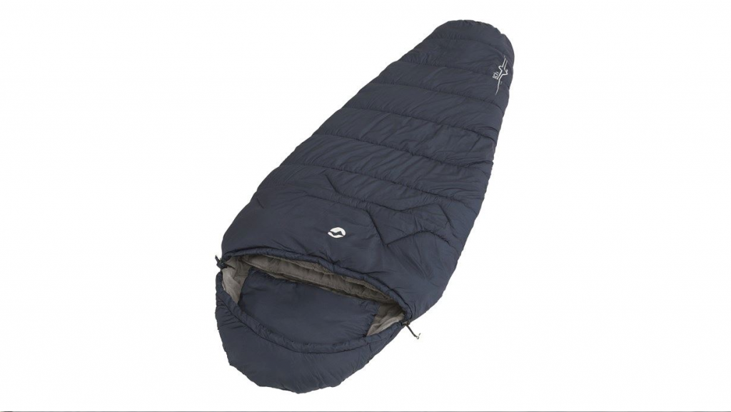 Outwell Birch Lux L, Sleeping Bag, 220 x 88 cm,  Two-way open, Blue