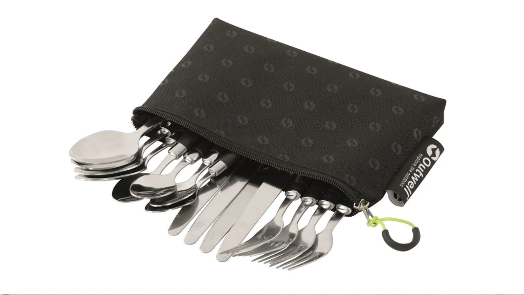 Outwell Pouch Cutlery Set Black