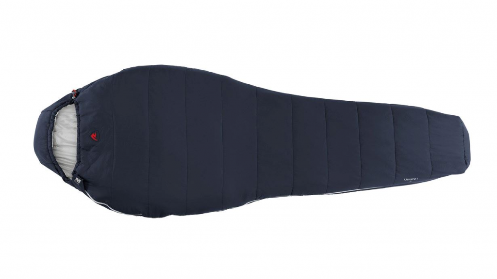 Robens Moraine I L, Sleeping Bag, 220 x 85 x 52 cm,  Two-way open, Navy