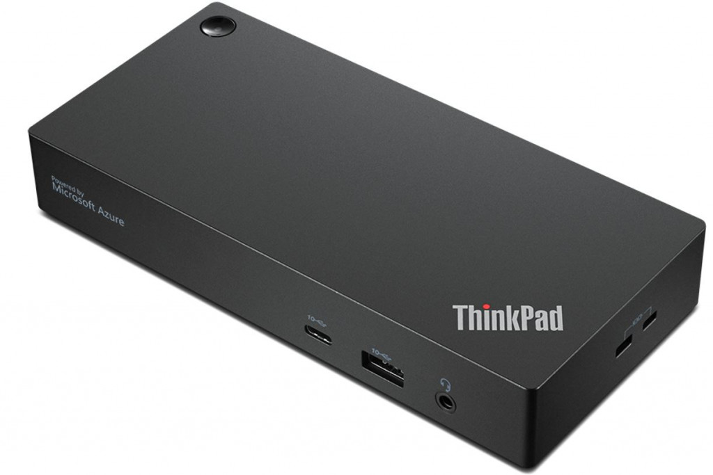 Lenovo ThinkPad Universal USB-C Smart Dock Juhtmega ühendatud Thunderbolt 4 Must