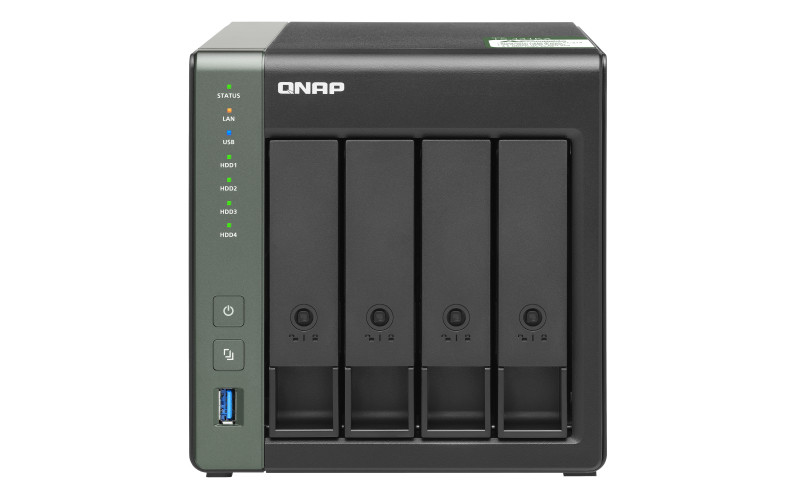 QNAP TS-431KX-2G võrkupääsu- ja varundusserver NAS Tower Ethernet LAN Must Alpine AL-214