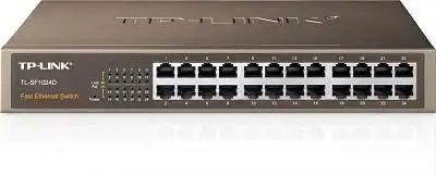 TP-Link TL-SF1024D võrgulüliti Mittejuhitav Fast Ethernet (10/100) Hall