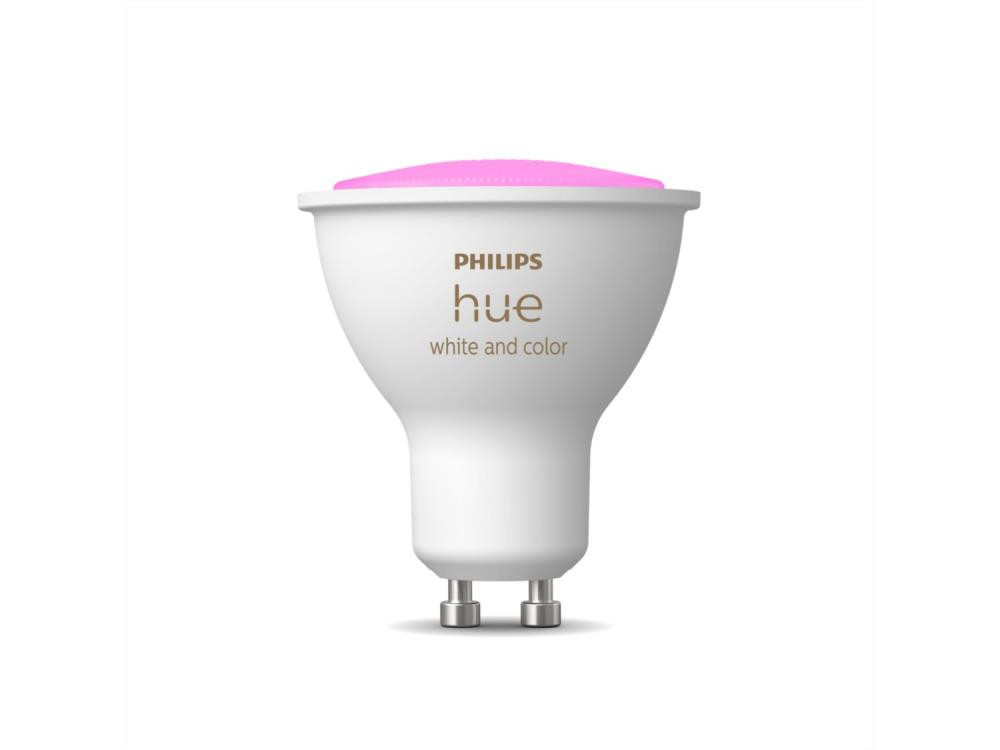 Philips Hue White and colour ambience GU10 – nutikas kohtvalgusti