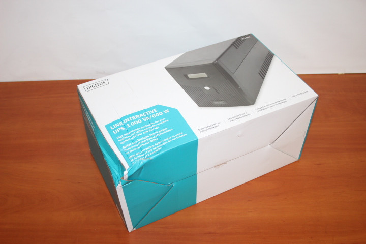 SALE OUT. DIGITUS Line-Interactive UPS, 1000VA/600W 12V/7Ah x2 battery,4x CEE 7/7,USB,RS232,RJ45,LCD | Digitus | Line-Interactive UPS | Line-Interactive UPS DN-170074, 1000VA, 600W, 2x 12V/7Ah battery, 4x CEE 7/7 outlet, 2x RJ45, 1x USB 2.0 type B, 1x RS232, LCD, Simulated Sine Wave, 338x150x162mm, 7.8kg | 1000 VA | 600 W | DAMAGED PACKAGING