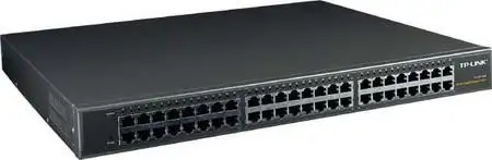 TP-Link TL-SG1048 võrgulüliti Mittejuhitav Gigabit Ethernet (10/100/1000) 1U Must
