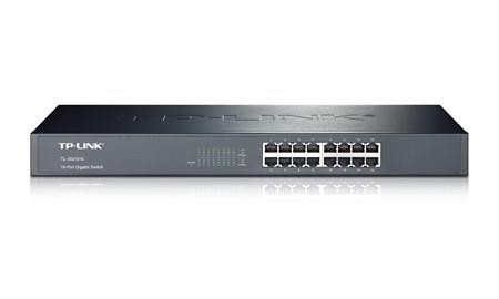 TP-Link TL-SG1016 võrgulüliti Mittejuhitav Gigabit Ethernet (10/100/1000) 1U Must