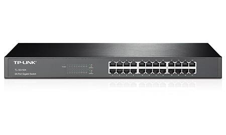 TP-Link TL-SG1024 võrgulüliti Mittejuhitav L2 Gigabit Ethernet (10/100/1000) Must