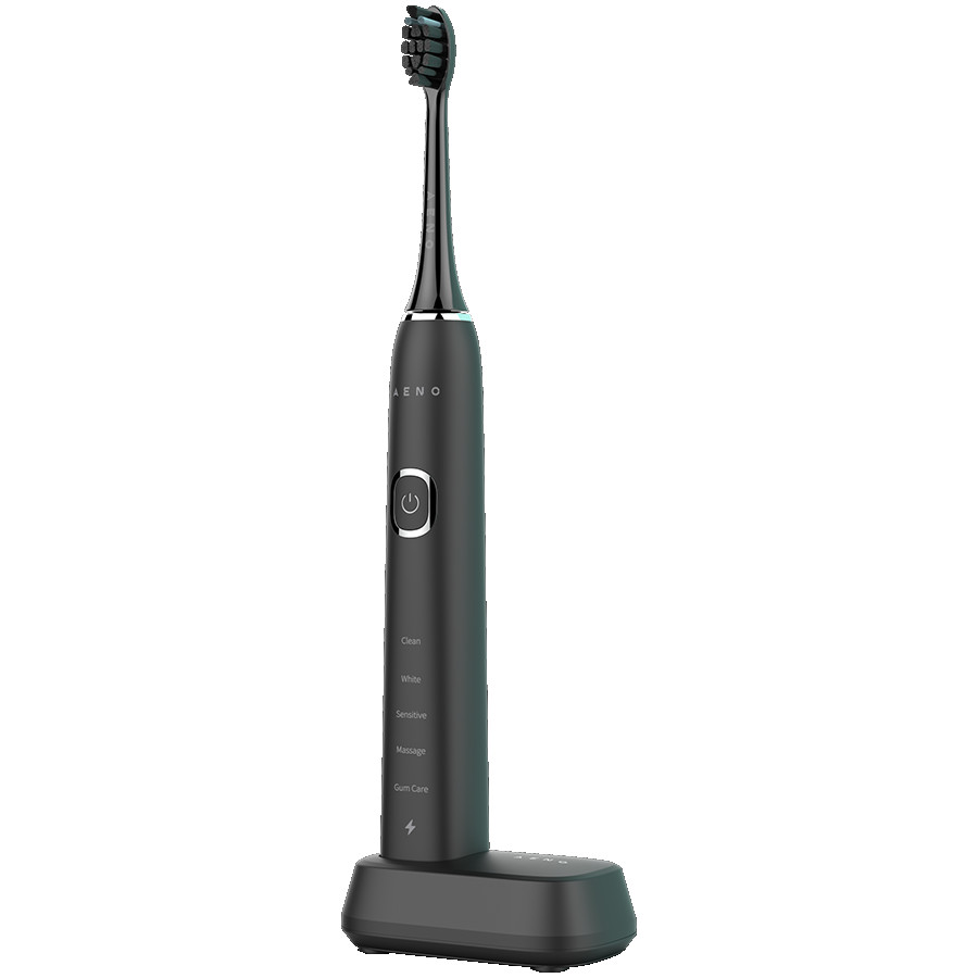 AENO Sonic Electric Toothbrush DB6: Black, 5 modes, wireless charging, 46000rpm, 40 days without charging, IPX7