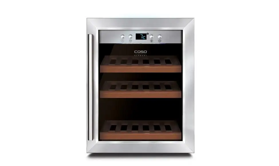 Caso Wine cooler WineSafe 12 Classic Energy efficiency class G, Free