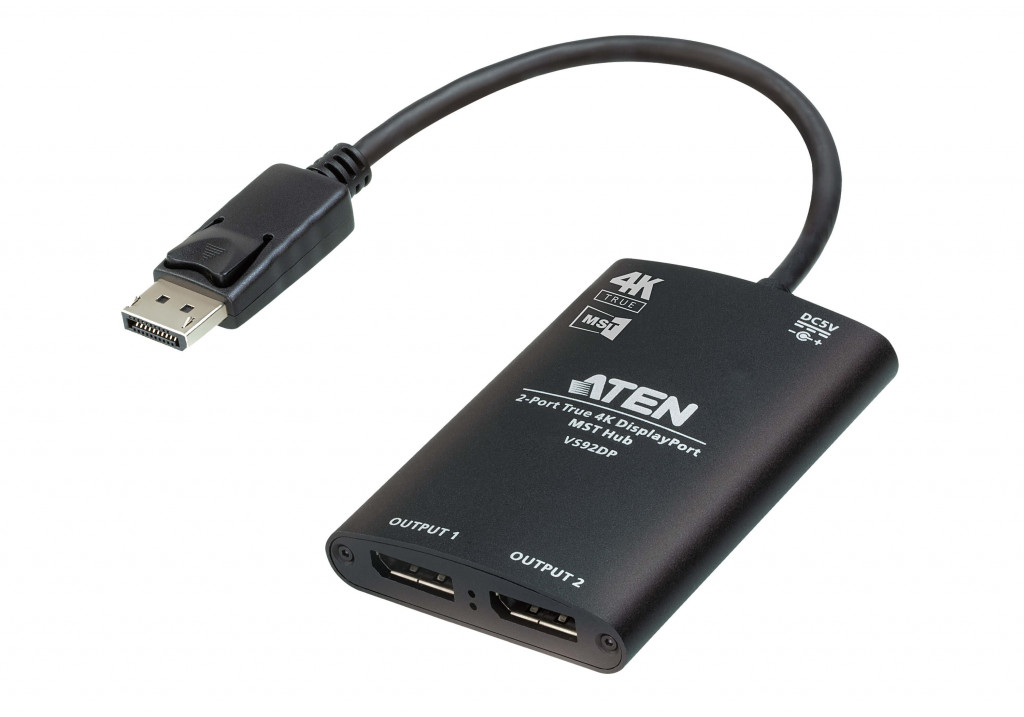 Aten | DisplayPort to 2 DisplayPort | VS92DP-AT | DP to DP